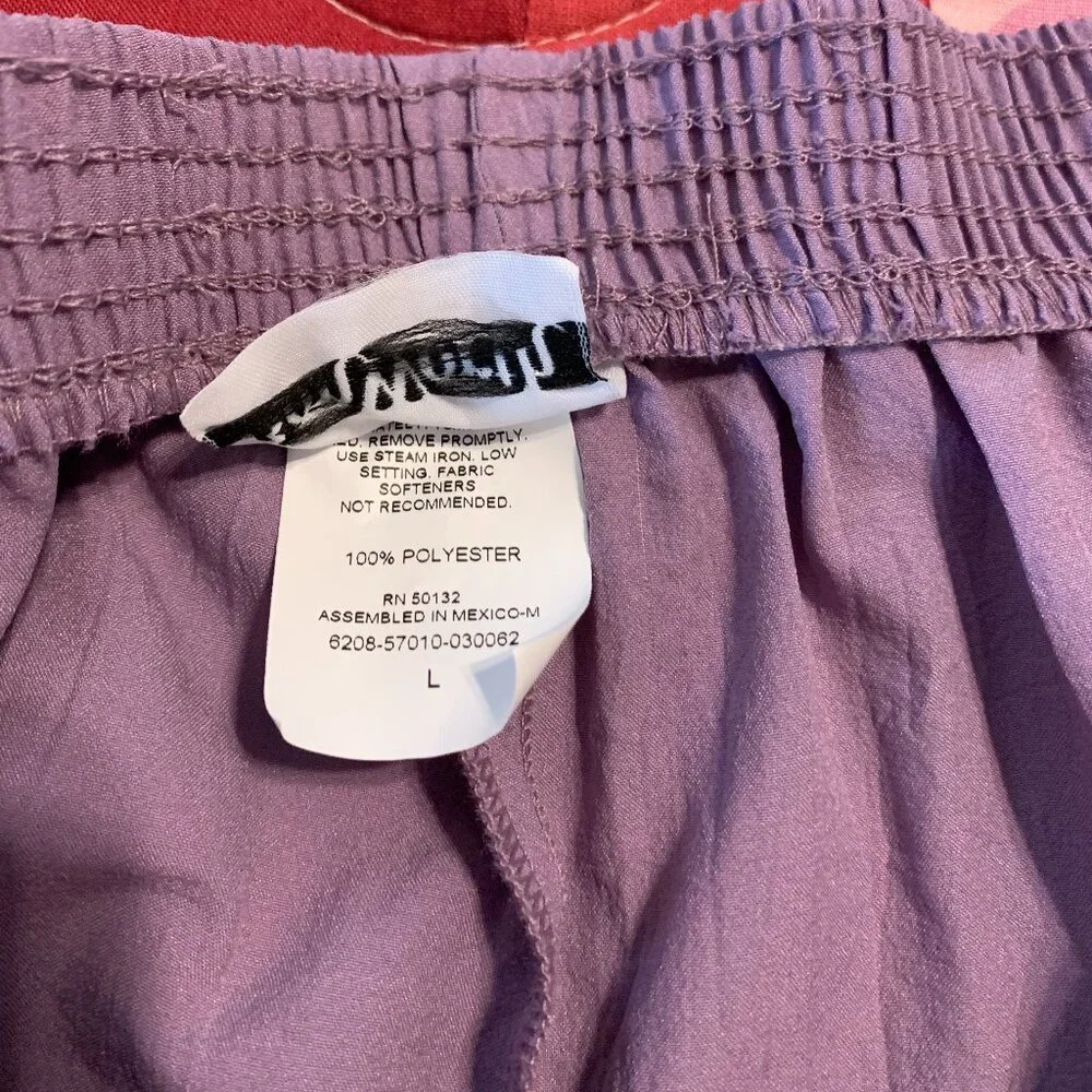 BonWorth Brand Women's Dark Mauve Casual Pants, Size L, NWT - Picture 4 of 4